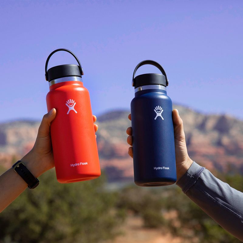 Θερμικό μπουκάλι Hydro Flask Wide Flex Cap 946 ml indigo 7