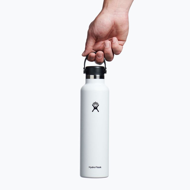 Θερμικό μπουκάλι Hydro Flask Standard Flex Cap 709 ml white 5