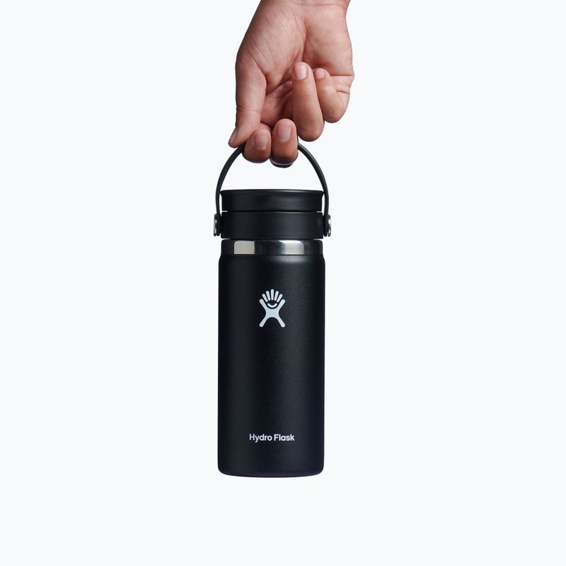 Hydro Flask Wide Flex Sip θερμικό μπουκάλι 470 ml μαύρο W16BCX001 6