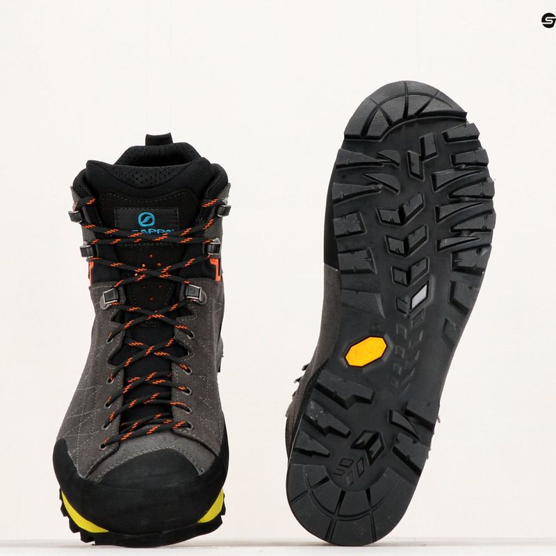 Ανδρικές μπότες πεζοπορίας SCARPA Zodiac Plus GTX γκρι 71110 19