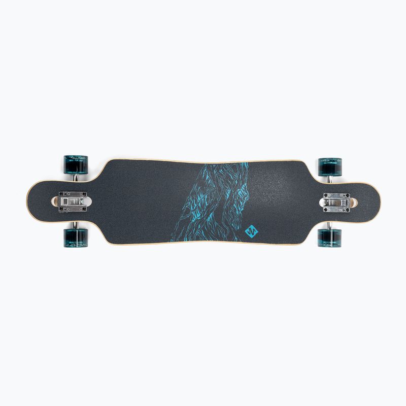 Street Surfing Curve Drop Through Freeride longboard 39" καφέ 4