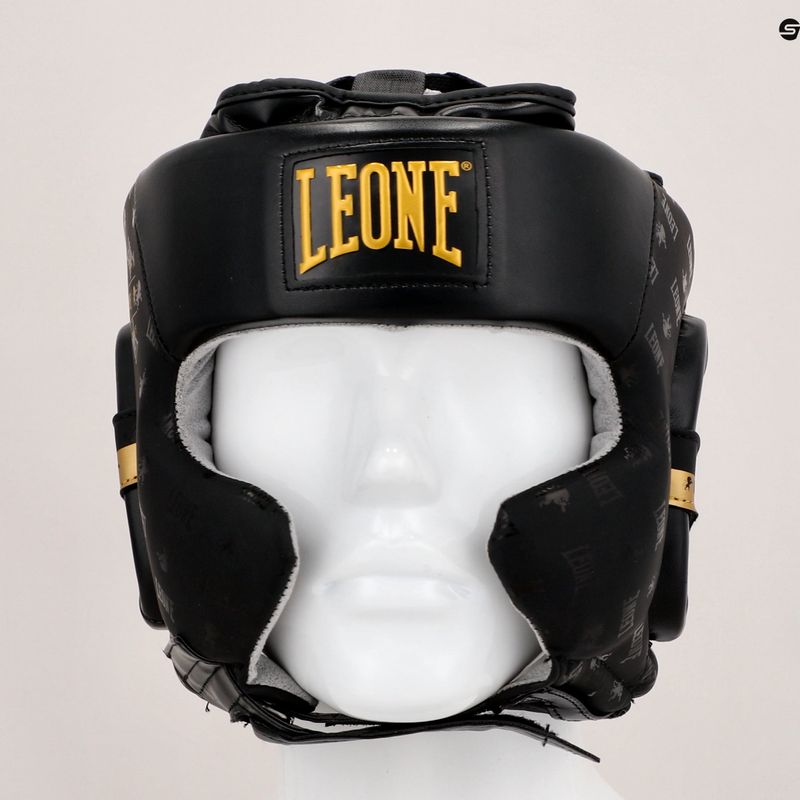 LEONE 1947 Headgear Dna κράνος πυγμαχίας μαύρο CS445 16