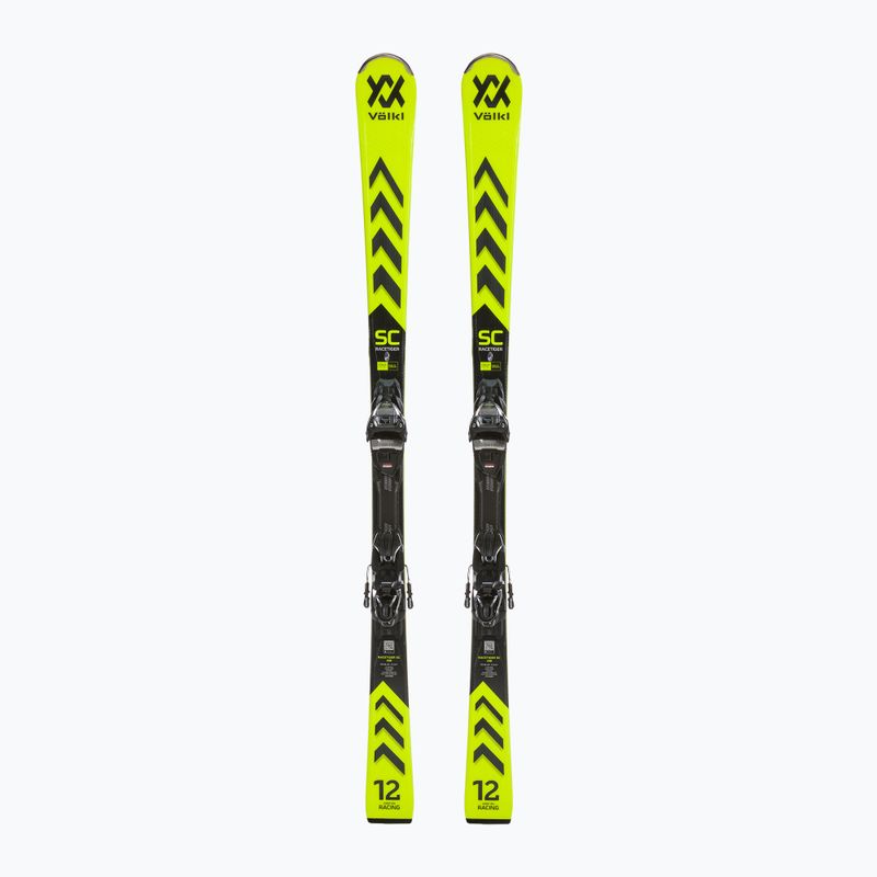 Völkl Racetiger SC Yellow + vMotion 10 GW κίτρινο/μαύρο downhill σκι