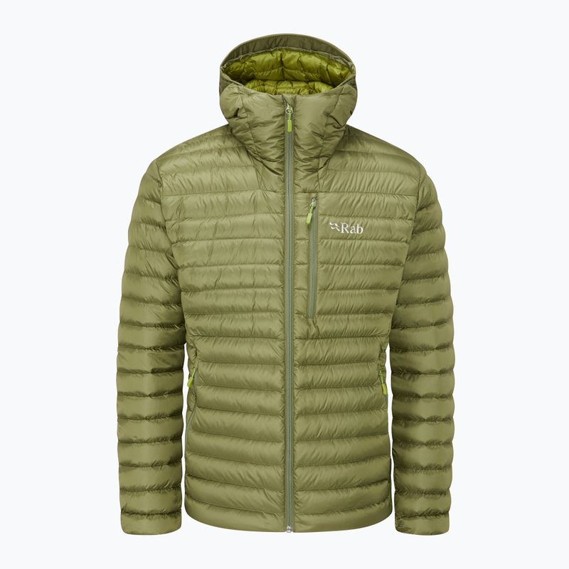 Ανδρικό μπουφάν Rab Microlight Alpine down jacket chlorite green 3