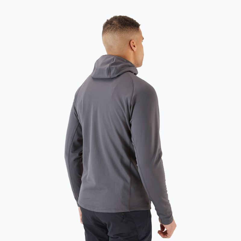 Ανδρικό fleece φούτερ Rab Superflux Hoody γκρι QFE-89 2