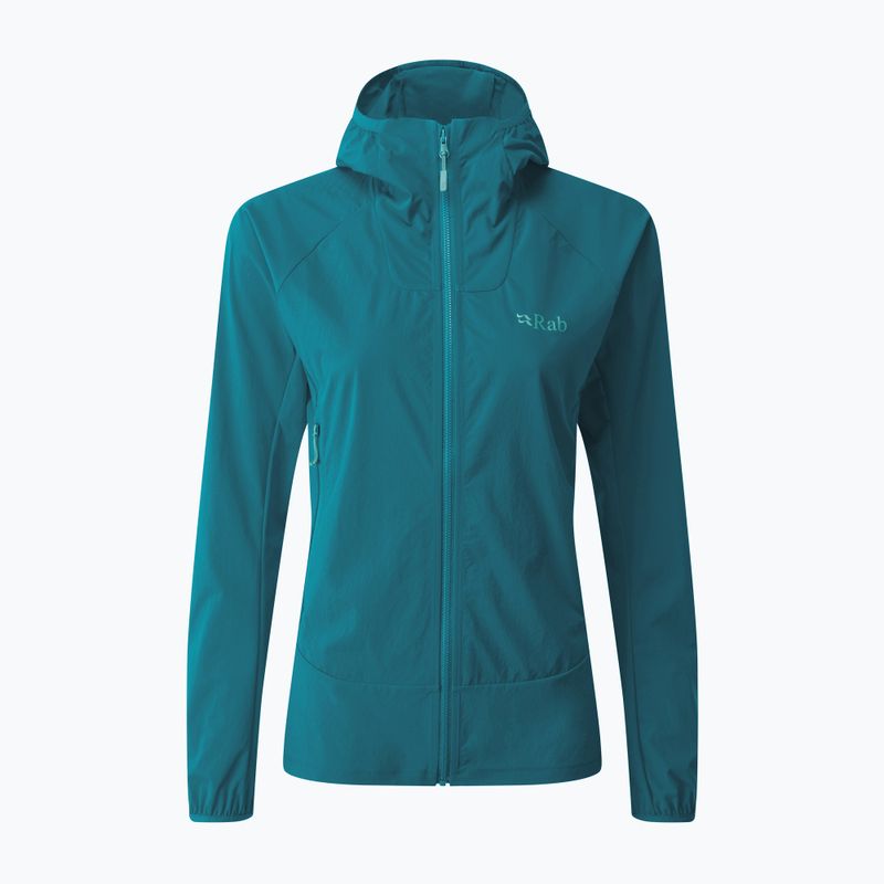 Γυναικείο μπουφάν softshell Rab Borealis marina blue 9