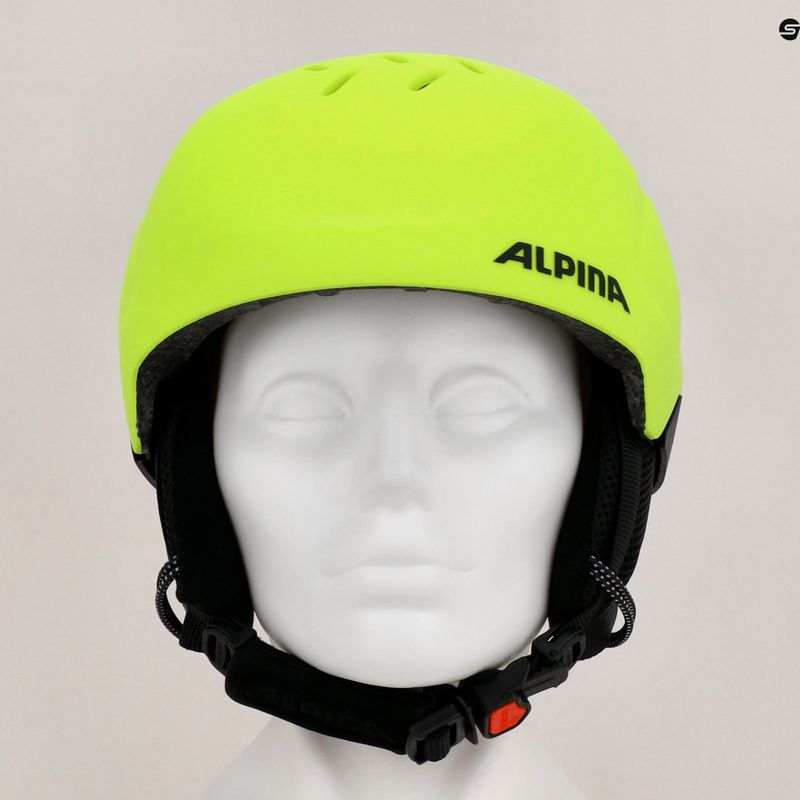 Παιδικά κράνη σκι Alpina Pizi neon/yellow matt 10