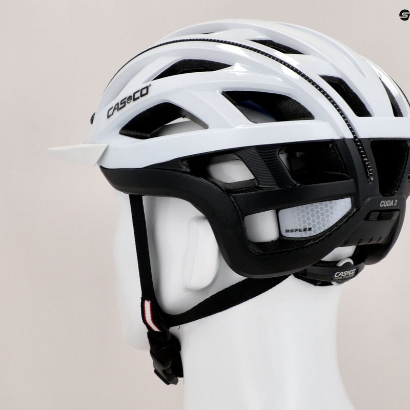 CASCO γυναικείο κράνος ποδηλάτου Cuda λευκό και μαύρο 2 04.1607 9