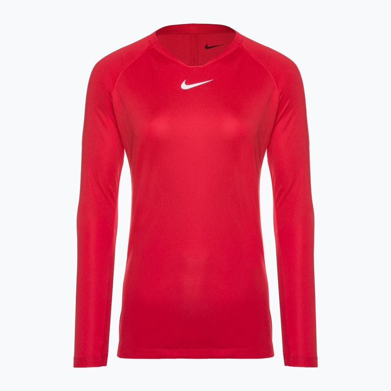 Γυναικείο θερμικό μακρυμάνικο Nike Dri-FIT Park First Layer LS πανεπιστημιακό κόκκινο/λευκό