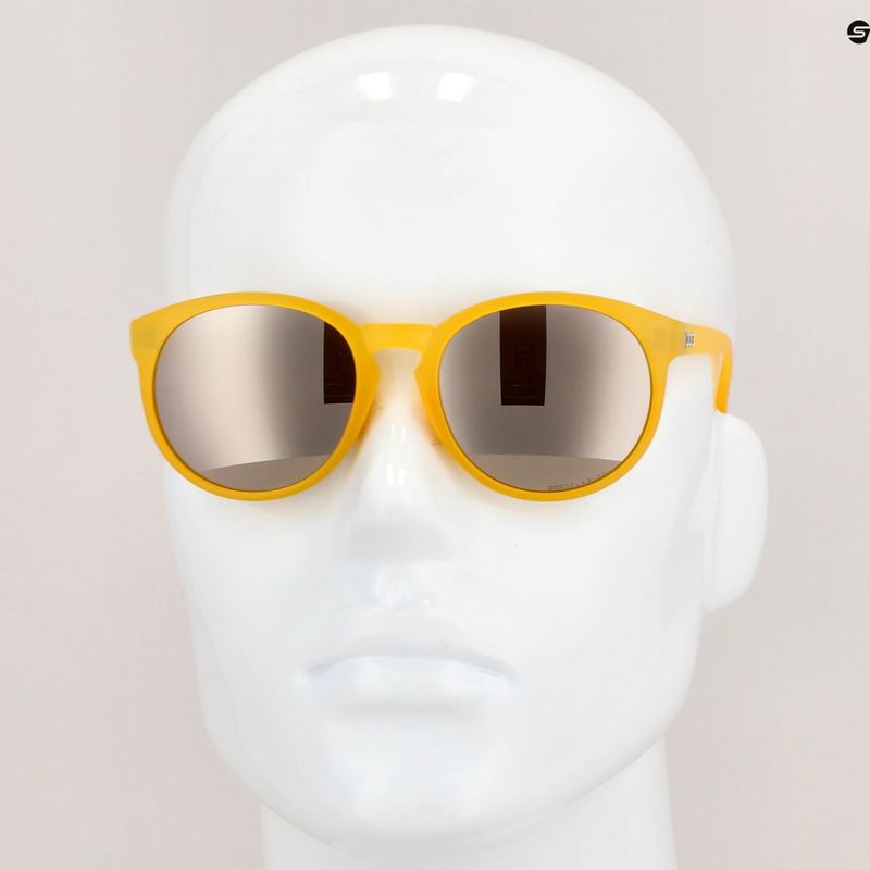 Γυαλιά ηλίου POC Know aventurine yellow translucent/clarity road silver 10