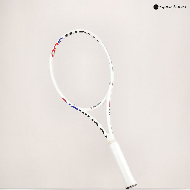 Ρακέτα τένις Tecnifibre T-fight 300 Isoflex λευκή 14FI300I33 18