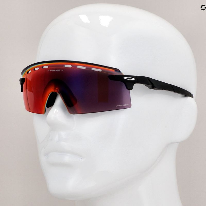 Oakley Encoder Strike Vented ματ μαύρο/prizm γυαλιά ποδηλασίας δρόμου 0OO9235 14