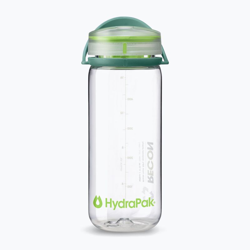 Τουριστικό μπουκάλι HydraPak Recon 500 ml clear/evergreen lime