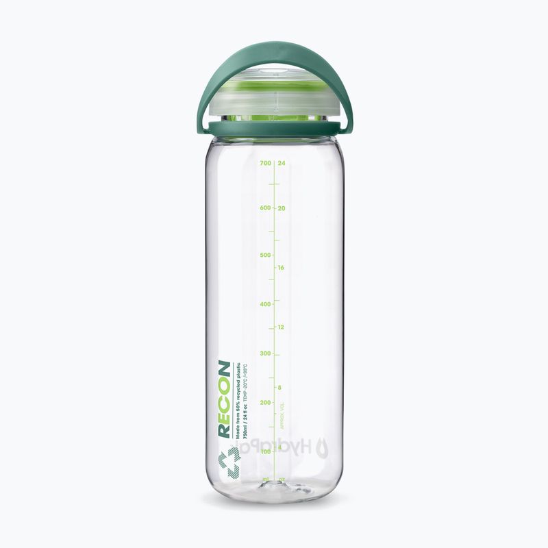 Τουριστικό μπουκάλι HydraPak Recon 750 ml clear/evergreen lime 2