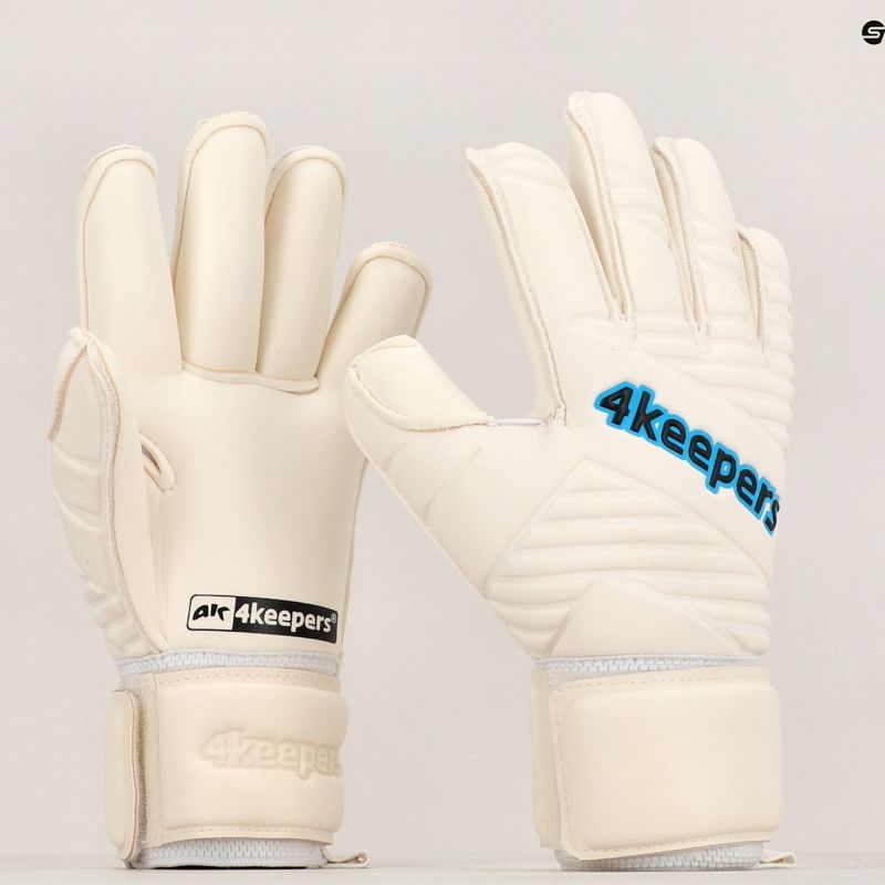 4keepers Retro IV RF γάντια τερματοφύλακα λευκά 4KRIVRFJR 11