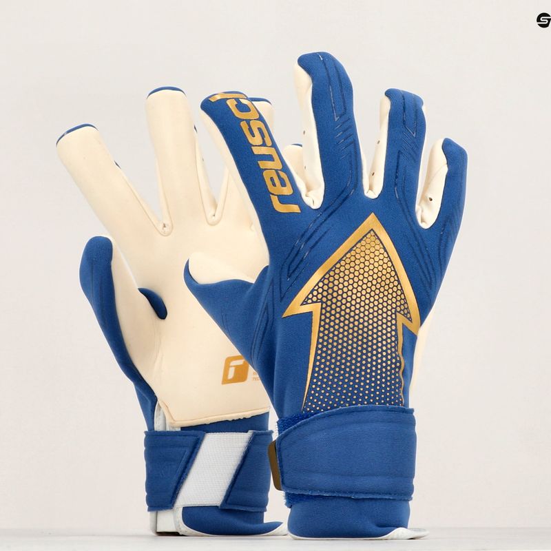 Γάντια τερματοφύλακα Reusch Arrow Gold X μπλε 5270908 10