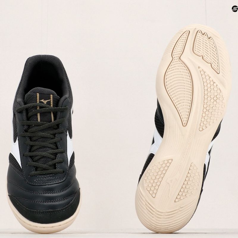 Mizuno Morelia Sala Club IN ποδοσφαιρικά παπούτσια μαύρα Q1GA230371 14