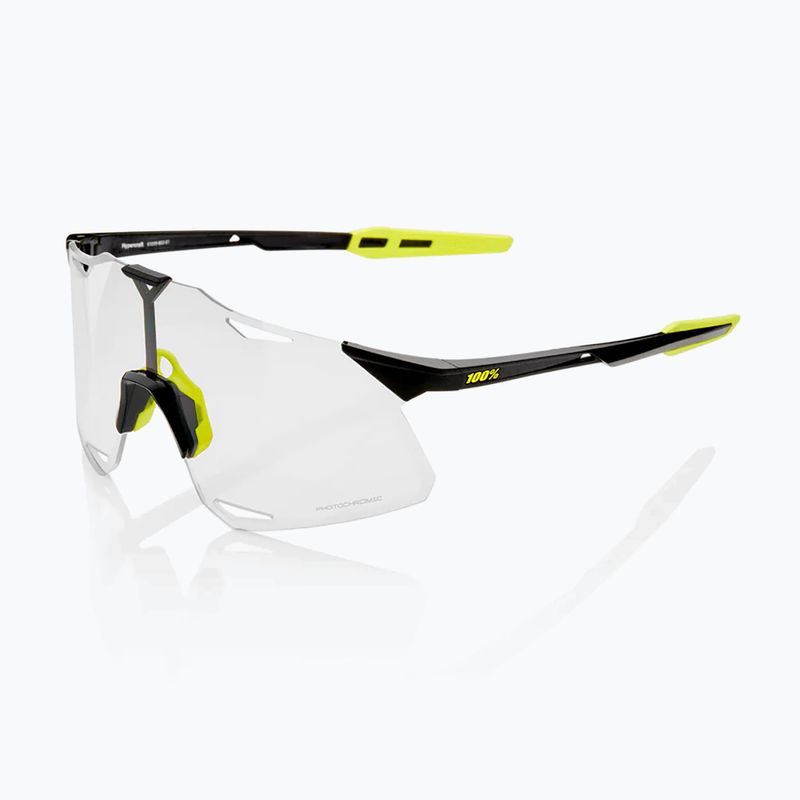 Γυαλιά ηλίου 100% Hypercraft gloss black/photochromic