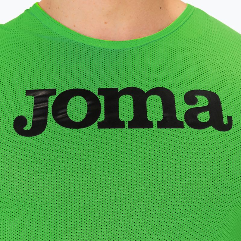 Joma Training Bib fluor πράσινο ποδοσφαιρικό μαρκαδόρο 4