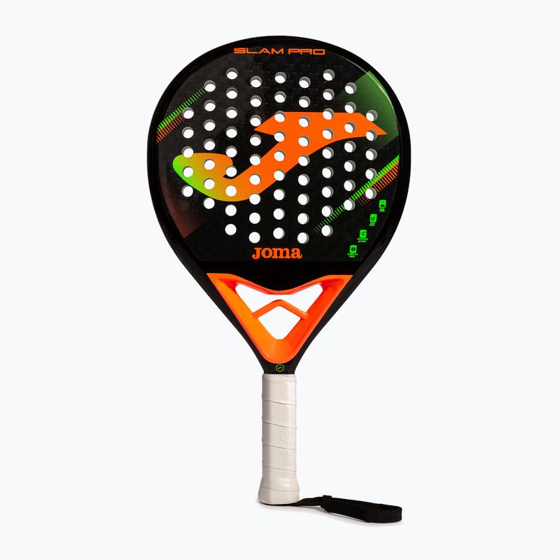 Joma Slam Pro Paddle ρακέτα μαύρο/φλούο κοραλλί