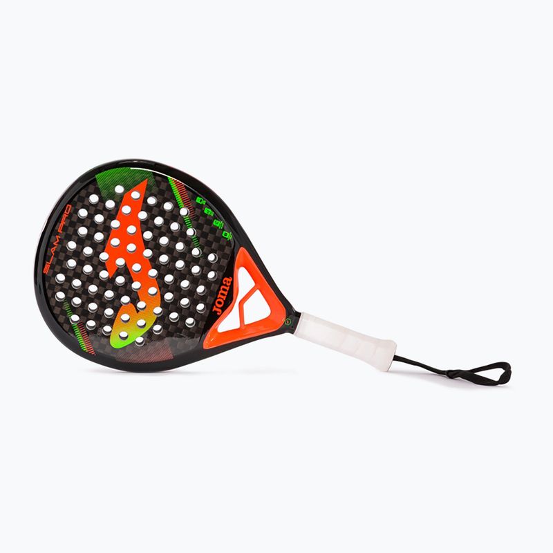 Joma Slam Pro Paddle ρακέτα μαύρο/φλούο κοραλλί 4