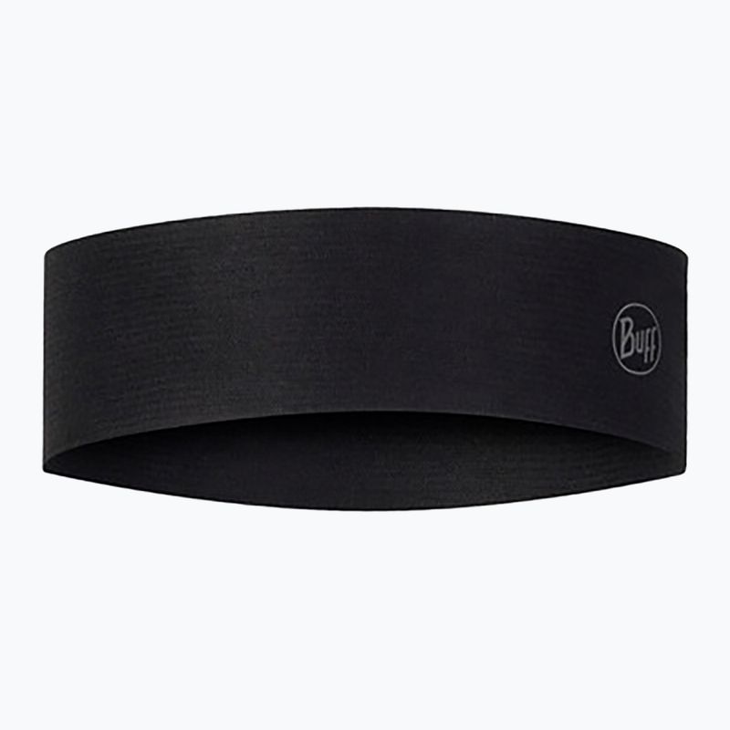 BUFF Coolnet UV Headband Slim Solid μαύρο