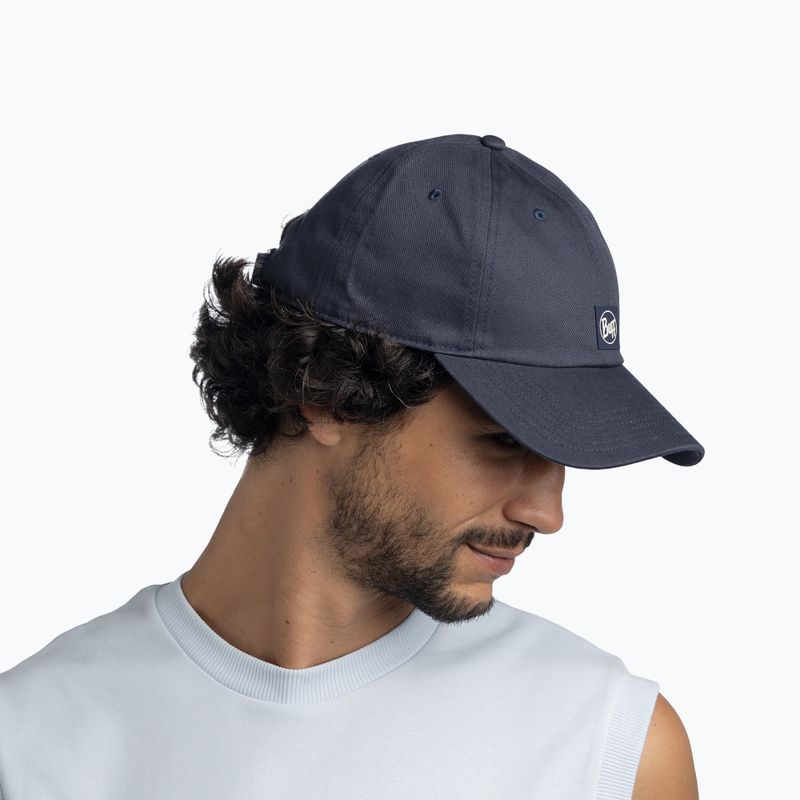 Καπέλο μπέιζμπολ BUFF Baseball Solid zire navy 4