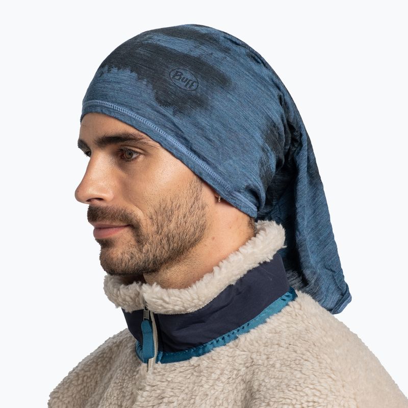 Πολυλειτουργικό κασκόλ BUFF Lightweight Merino Wool matewa tempest 4