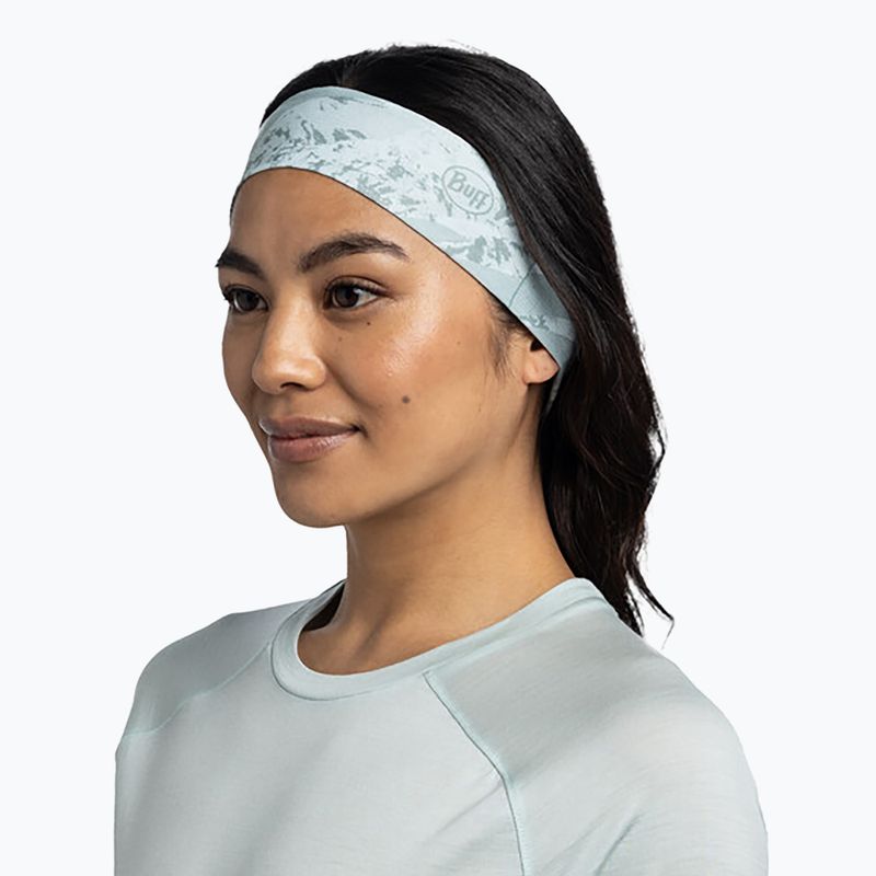 BUFF Coolnet UV Headband Slim Eukar seagrove πράσινο 2