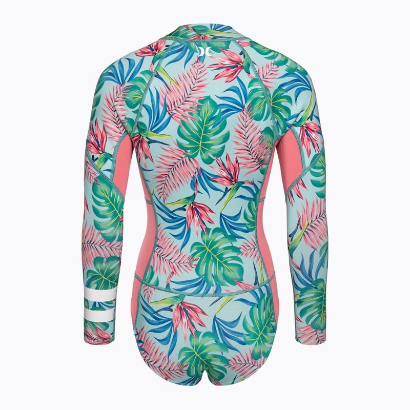 Γυναικεία στολή κολύμβησης Hurley Advant 2 mm Springsuit java tropical 2