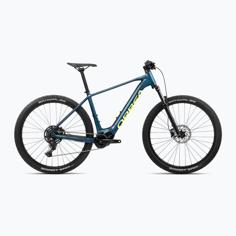 Ηλεκτρικό ποδήλατο Orbea Urrun 40 2024 borealis μπλε/φωτεινό κίτρινο