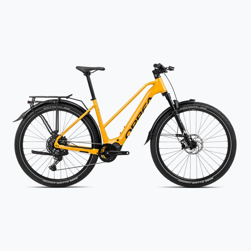 Ηλεκτρικό ποδήλατο Orbea Kemen Mid SUV 30 540Wh 2024 μάνγκο/μαύρο