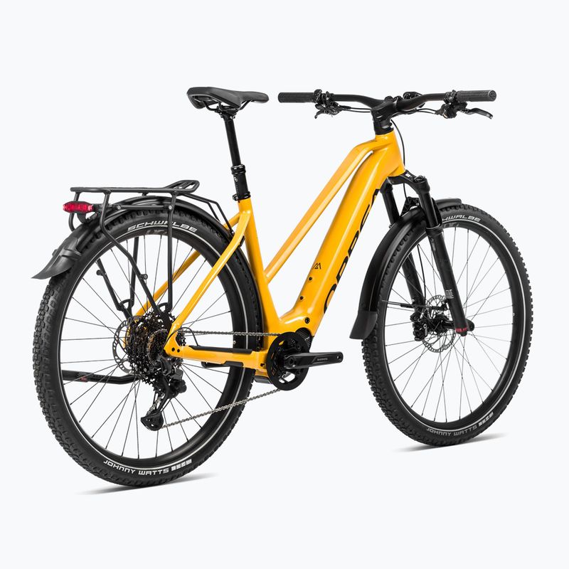 Ηλεκτρικό ποδήλατο Orbea Kemen Mid SUV 30 540Wh 2024 μάνγκο/μαύρο 3