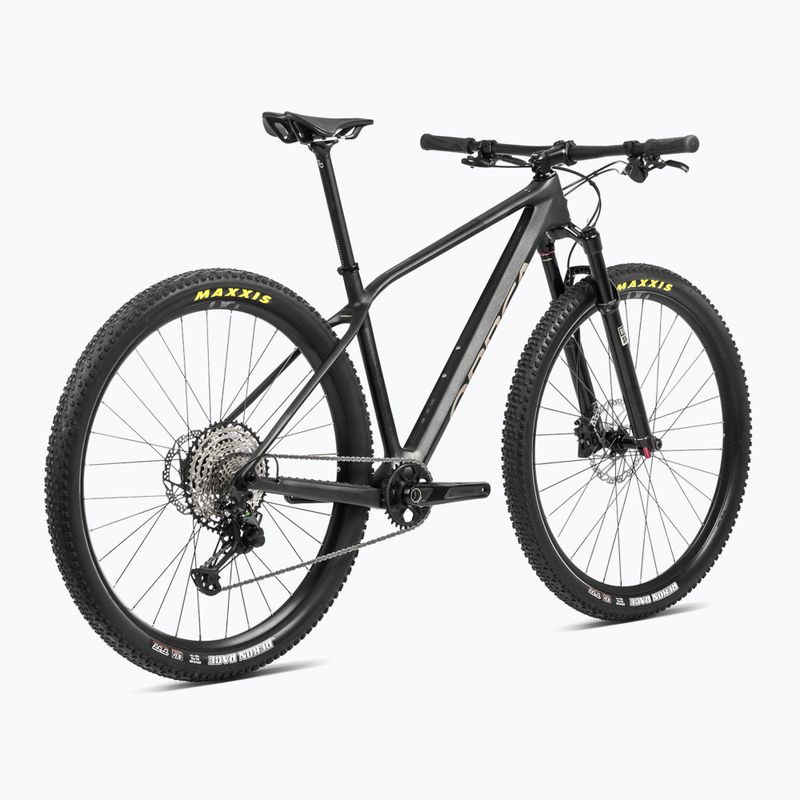 Orbea Alma M50 2024 μαύρο/μαύρο ποδήλατο βουνού σε σκόνη 3