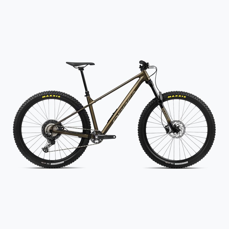 Orbea Laufey H30 2024 Μεταλλικό πράσινο της ελιάς/μαύρο τιτάνιο ποδήλατο βουνού