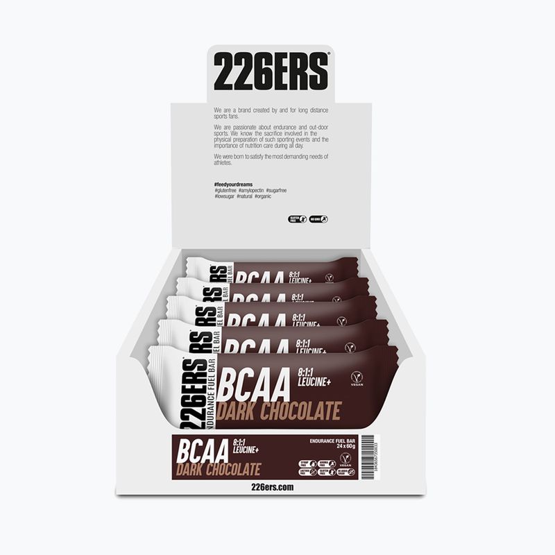 Ενεργειακή μπάρα 226ERS Endurance Bar BCAA 60 g μαύρη σοκολάτα 2