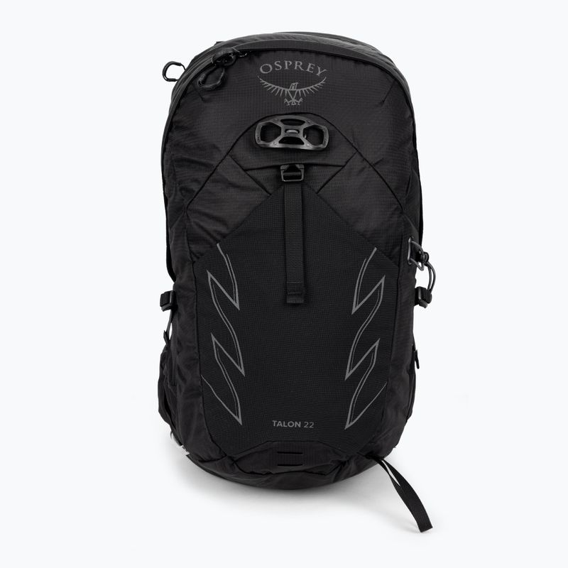 Osprey Talon 22 l stealth μαύρο ανδρικό σακίδιο πεζοπορίας