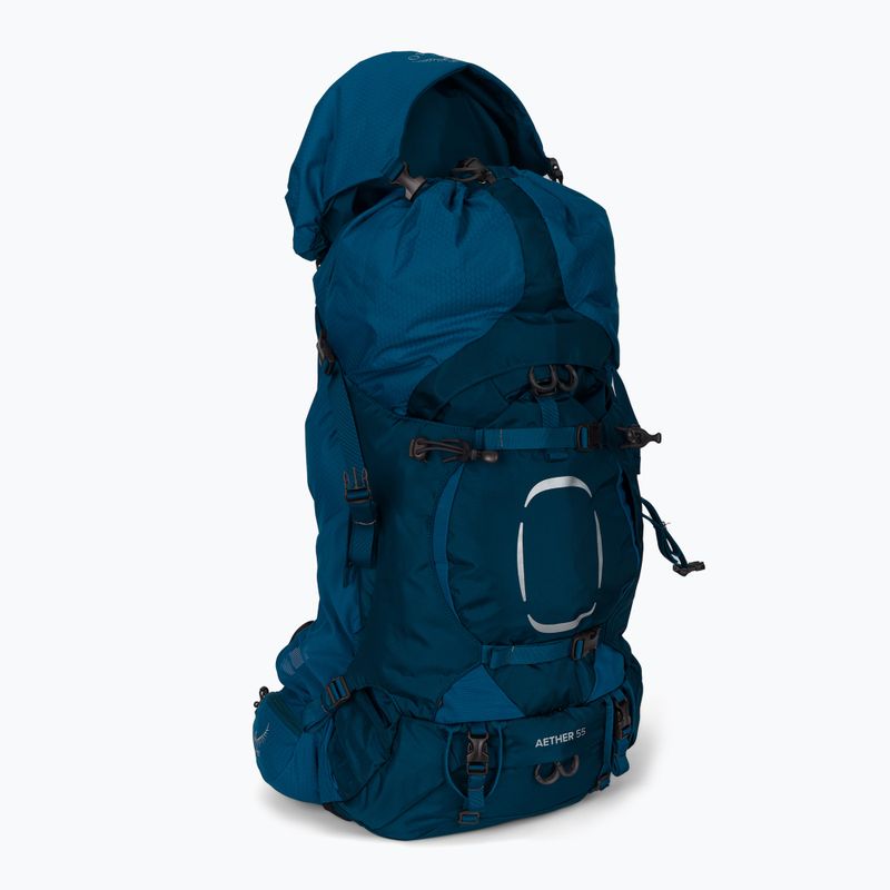 Ανδρικό σακίδιο πλάτης για πεζοπορία Osprey Aether 55 l μπλε 10002879