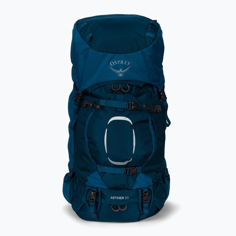 Ανδρικό σακίδιο πλάτης για πεζοπορία Osprey Aether 55 l μπλε 10002879 2