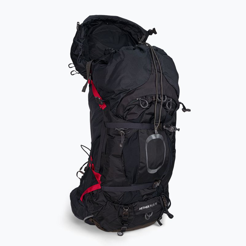 Ανδρικό σακίδιο πλάτης για πεζοπορία Osprey Aether Plus 70 l μαύρο 10002897 6