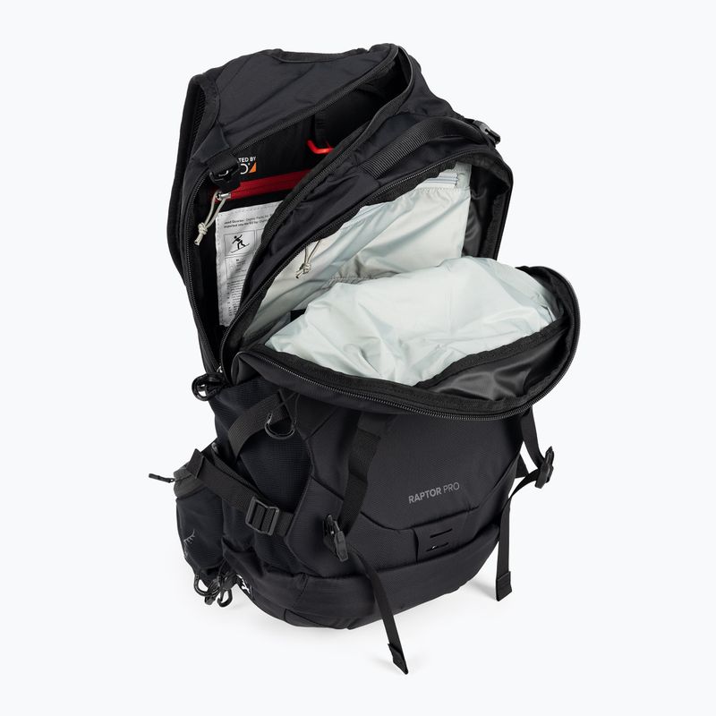 Osprey Raptor Pro 18 l σακίδιο ποδηλάτου μαύρο 10003374 4