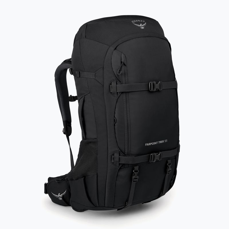 Ανδρικό σακίδιο πεζοπορίας Osprey Farpoint Trek 55 l black 2