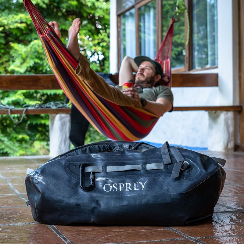 Osprey Transporter WP Duffel 70 l tunnle vision γκρι ταξιδιωτική τσάντα 13