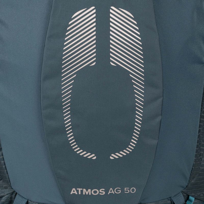 Ανδρικό σακίδιο πλάτης για πεζοπορία Osprey Atmos AG 50 l μπλε 10004006 4