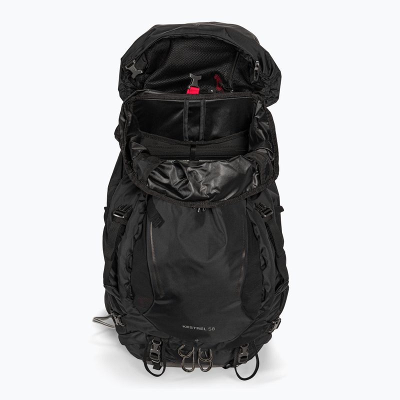 Osprey Kestrel 58 l trekking σακίδιο πλάτης μαύρο 10004754 4