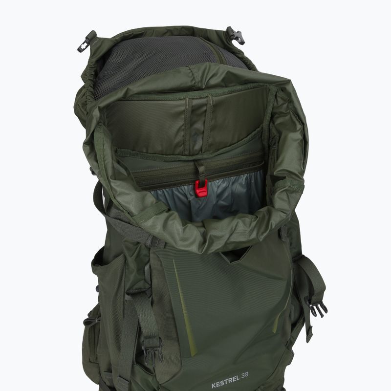 Ανδρικό σακίδιο πλάτης για πεζοπορία Osprey Kestrel 38 l πράσινο 10004769 4