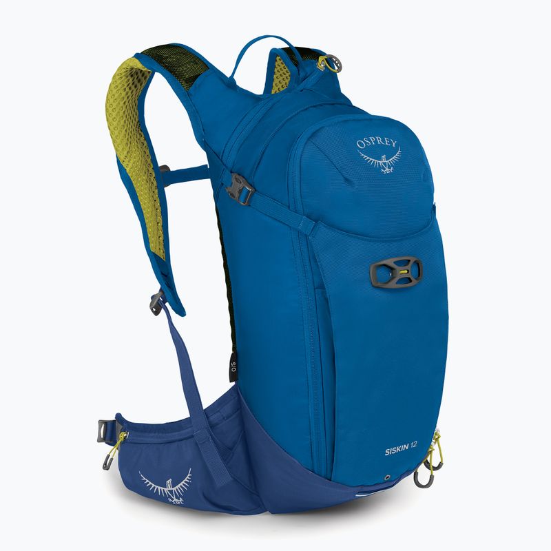 Σακίδιο πλάτης ποδηλάτου Osprey Siskin 12 l με waterskin 2,5 l postal blue 3