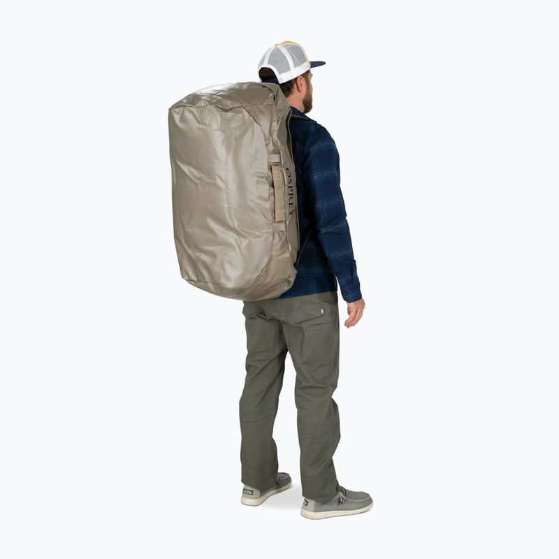 Ταξιδιωτική τσάντα Osprey Transporter 95 l tan μπετόν 9