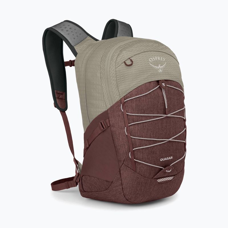 Σακίδιο πλάτης Osprey Quasar 26 l sawdust tan/raisin red 2