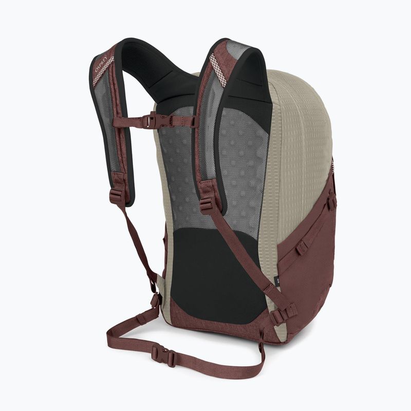 Σακίδιο πλάτης Osprey Quasar 26 l sawdust tan/raisin red 3